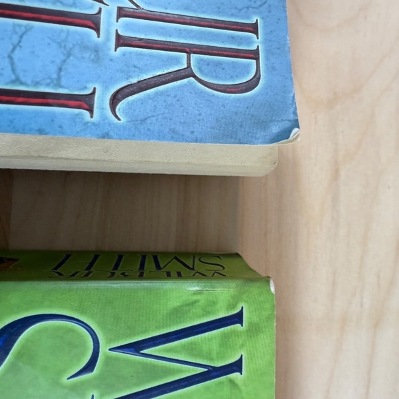 "The Seventh Scroll" and "Warlock" by Wilbur Smith Paperback Novels - Picture 7 of 8